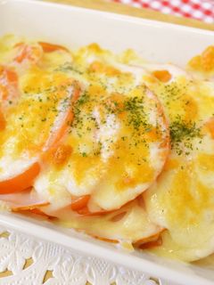 トマトのチーズ焼き-レシピのメイン写真