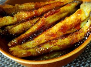 土用の丑の日♡鰻のタレで作る茄子の蒲焼き-レシピのメイン写真