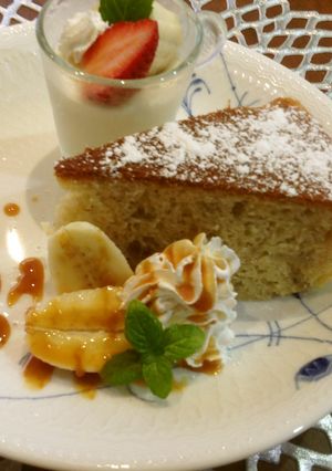 ココナッツオイルで簡単バナナケーキ-レシピのメイン写真