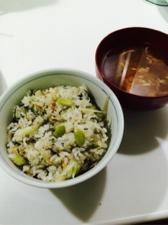 大葉香るみょうがの炊き込みごはん-レシピのメイン写真