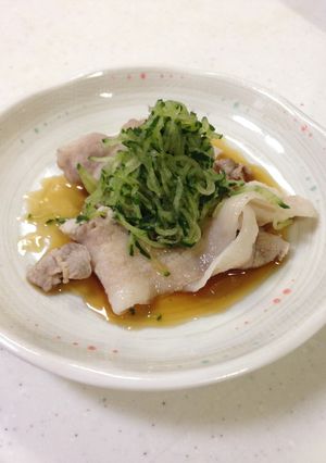 サッパリ豚しゃぶ-レシピのメイン写真