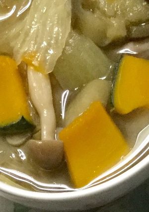 夏野菜たっぷりお味噌汁-レシピのメイン写真