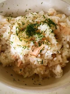 ツナとレンコンの洋風炊き込みご飯-レシピのメイン写真