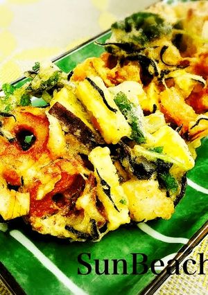 栄養満点！サクサクかきあげ-レシピのメイン写真