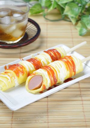 おうちで縁日！オムレツフランク-レシピのメイン写真