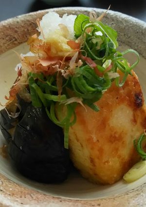 揚げない！茄子の揚げ焼き豆腐-レシピのメイン写真
