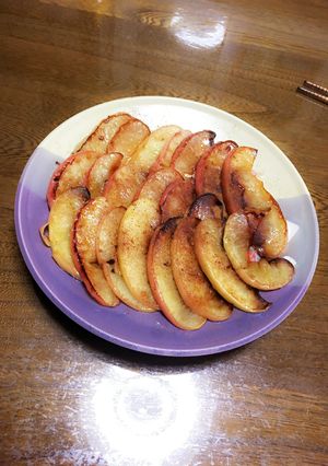 りんごのココナッツオイル焼き♡-レシピのメイン写真