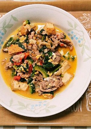 ゴーヤチャンプルーのイタリアンアレンジ-レシピのメイン写真