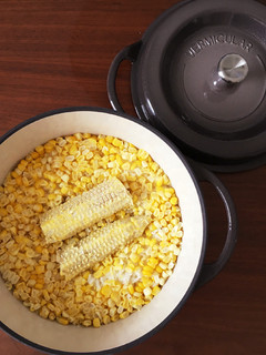 バーミキュラで『とうもろこしご飯』-レシピのメイン写真