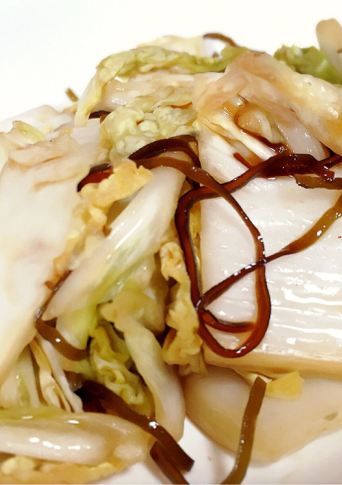 白菜と塩昆布の漬物-レシピのメイン写真