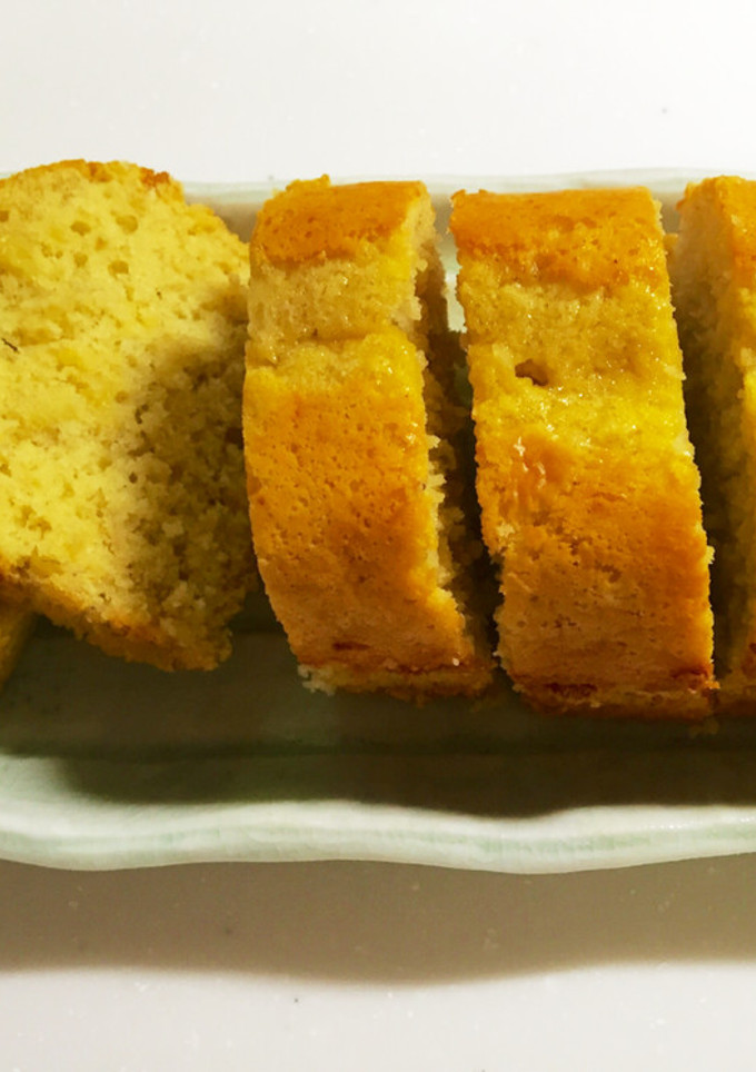 完熟バナナのしっとりパウンドケーキ-レシピのメイン写真