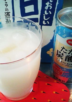 ☆シュワシュワ甘酒☆-レシピのメイン写真