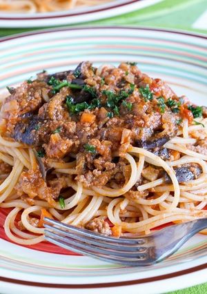 トマトのミートソースパスタ-レシピのメイン写真