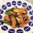 簡単*獅子唐と茄子のにんにく甘酢炒め