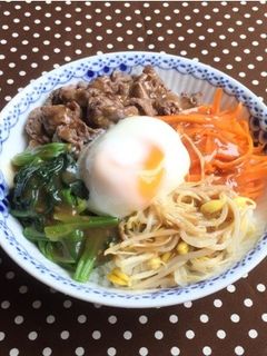 ☆簡単!具材たっぷりビビンバ☆-レシピのメイン写真