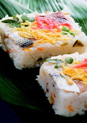 【伝統料理】押し抜き寿司-レシピのメイン写真