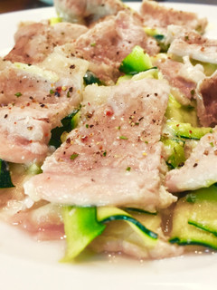 豚肉とズッキーニのミルフィーユ☆*+-レシピのメイン写真