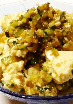 夏はこれ！くずし豆腐の野菜冷奴-レシピのメイン写真