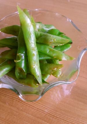 レンジで簡単いんげんの和え物-レシピのメイン写真