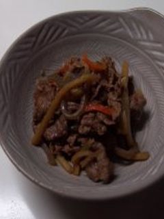 牛肉の甘辛煮-レシピのメイン写真