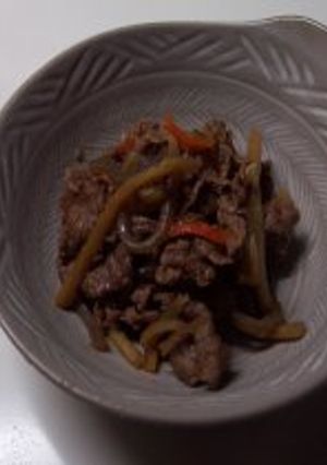牛肉の甘辛煮-レシピのメイン写真
