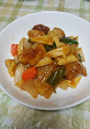揚げない!野菜たっぷりおいしい酢鶏-レシピのメイン写真