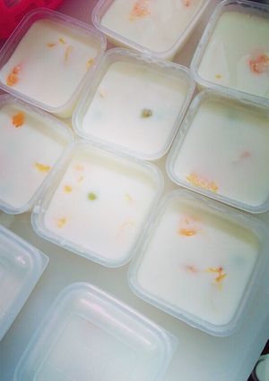 1歳〜の簡単ꉂヨーグルトmilkゼリー♡-レシピのメイン写真