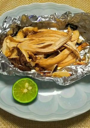 松茸のホイル焼き-レシピのメイン写真