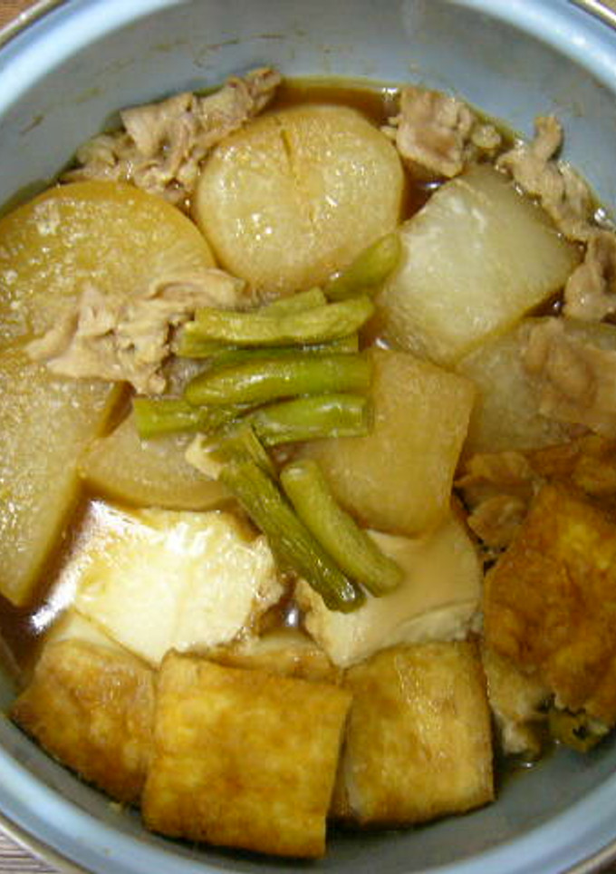 大根と厚揚げの煮物-レシピのメイン写真