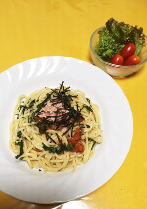 梅紫蘇パスタ-レシピのメイン写真