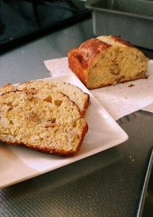 バナナとクルミのパウンドケーキ-レシピのメイン写真