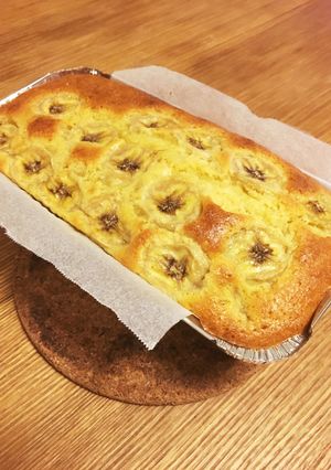 ふわふわバナナケーキ-レシピのメイン写真