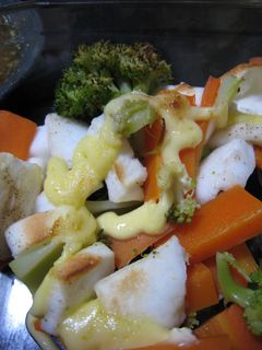 温野菜とはんぺんのマヨネーズ焼き-レシピのメイン写真