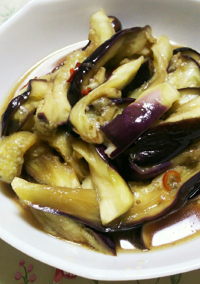 白だしで作る、レンジで簡単中華風なす♪-レシピのメイン写真