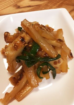 大根とちくわのきんぴら炒め。-レシピのメイン写真