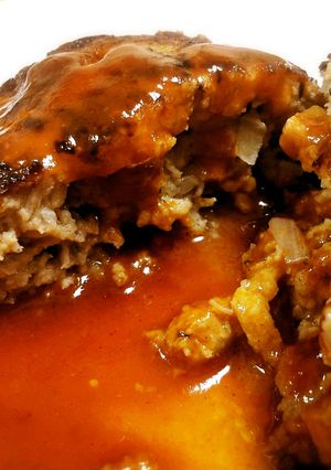 超粗挽き！牛バラ肉入りハンバーグ☆-レシピのメイン写真
