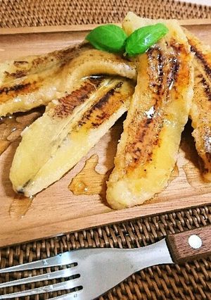 バナナのミルクソテー ☆簡単朝食にも☆-レシピのメイン写真