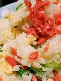 常備菜手作り鮭フレークで簡単鮭チャーハン-レシピのメイン写真
