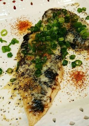 海苔の佃煮の簡単♪ヘルシー和風ささみピザ-レシピのメイン写真