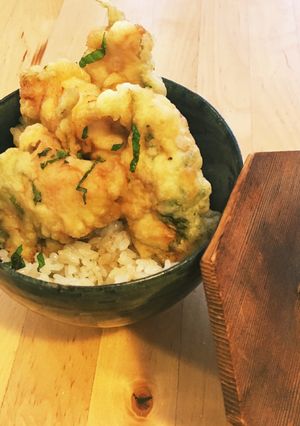 大葉とり天〜どんぶり編〜-レシピのメイン写真