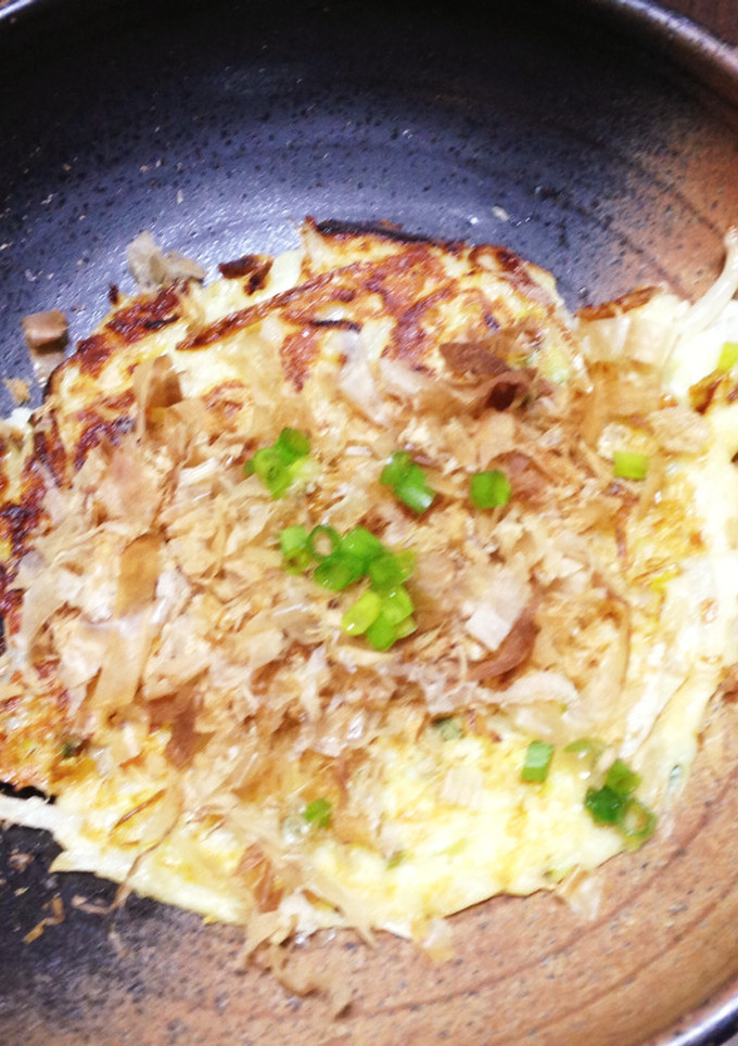 山芋ともやしのふわぁとろっ焼き☆*:.-レシピのメイン写真