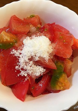ひんやりトマトの砂糖がけ-レシピのメイン写真