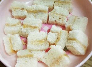 離乳食☆手掴み☆バナナクリームサンド-レシピのメイン写真