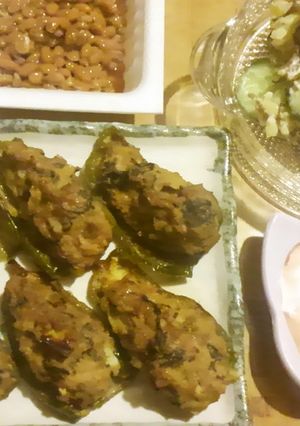 もずく楽部☆もずくのピーマン肉詰め-レシピのメイン写真