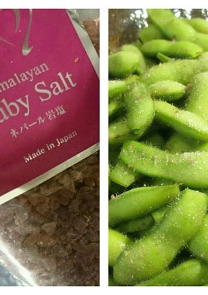 劇的美味⭐ルビーソルト風味のエダマメ-レシピのメイン写真