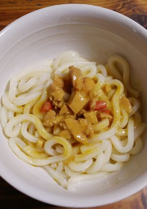 タイカレーうどん-レシピのメイン写真