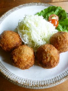 青しそ香る♡チーズ入りメンチカツ♪-レシピのメイン写真