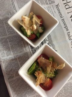 オクラとミニトマトの和風サラダ-レシピのメイン写真