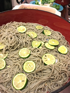 すっきりさっぱり♬すだち蕎麦かぼす蕎麦-レシピのメイン写真