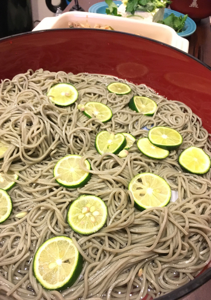 すっきりさっぱり♬すだち蕎麦かぼす蕎麦-レシピのメイン写真